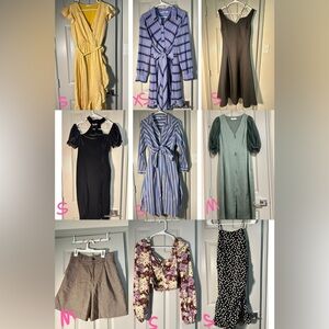 brand new collection all below 20  size 2 silky shorts